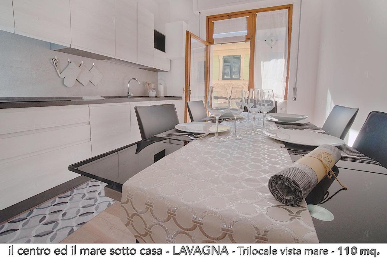 Il Centro Ed Il Mare Sotto Casa Apartment Lavagna Ngoại thất bức ảnh