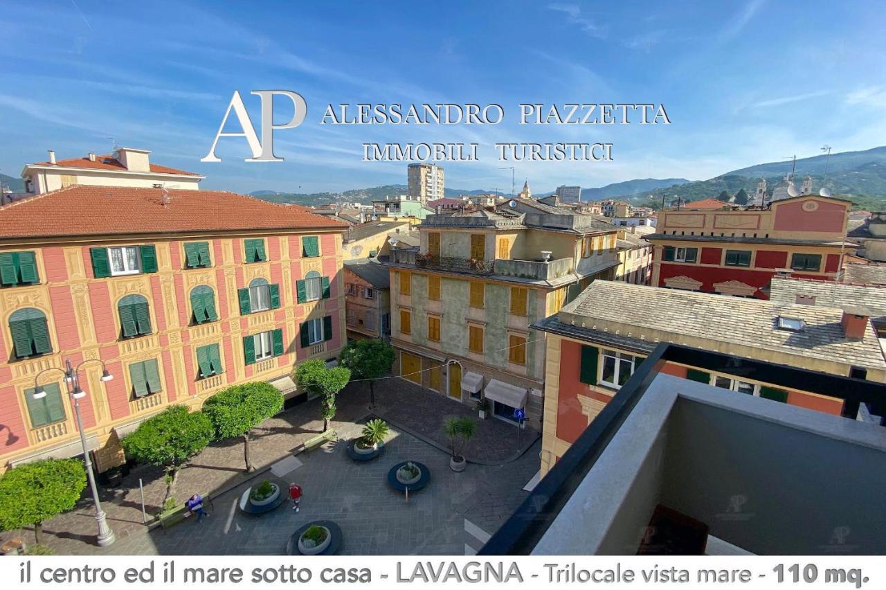 Il Centro Ed Il Mare Sotto Casa Apartment Lavagna Ngoại thất bức ảnh