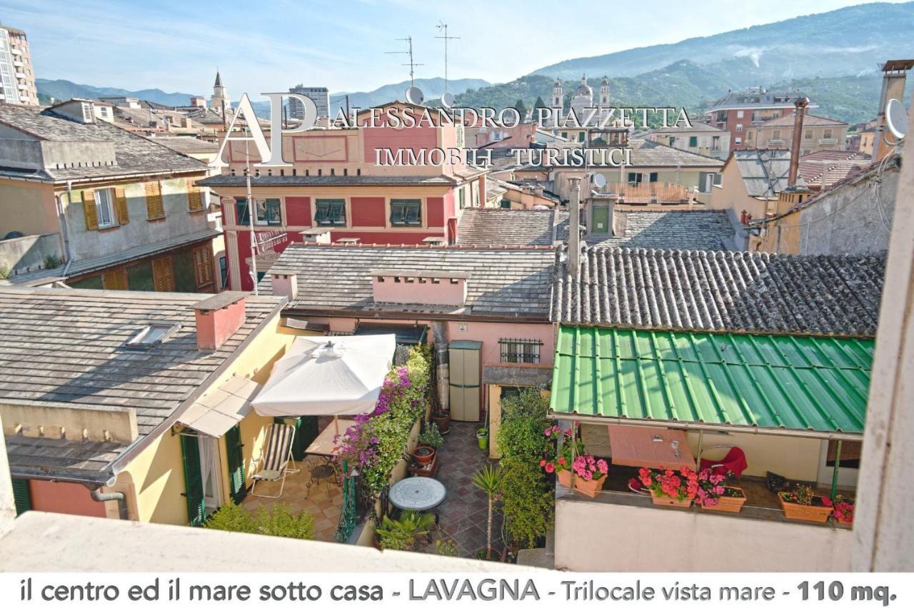 Il Centro Ed Il Mare Sotto Casa Apartment Lavagna Ngoại thất bức ảnh